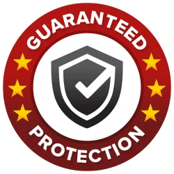 guaranteed protection badge